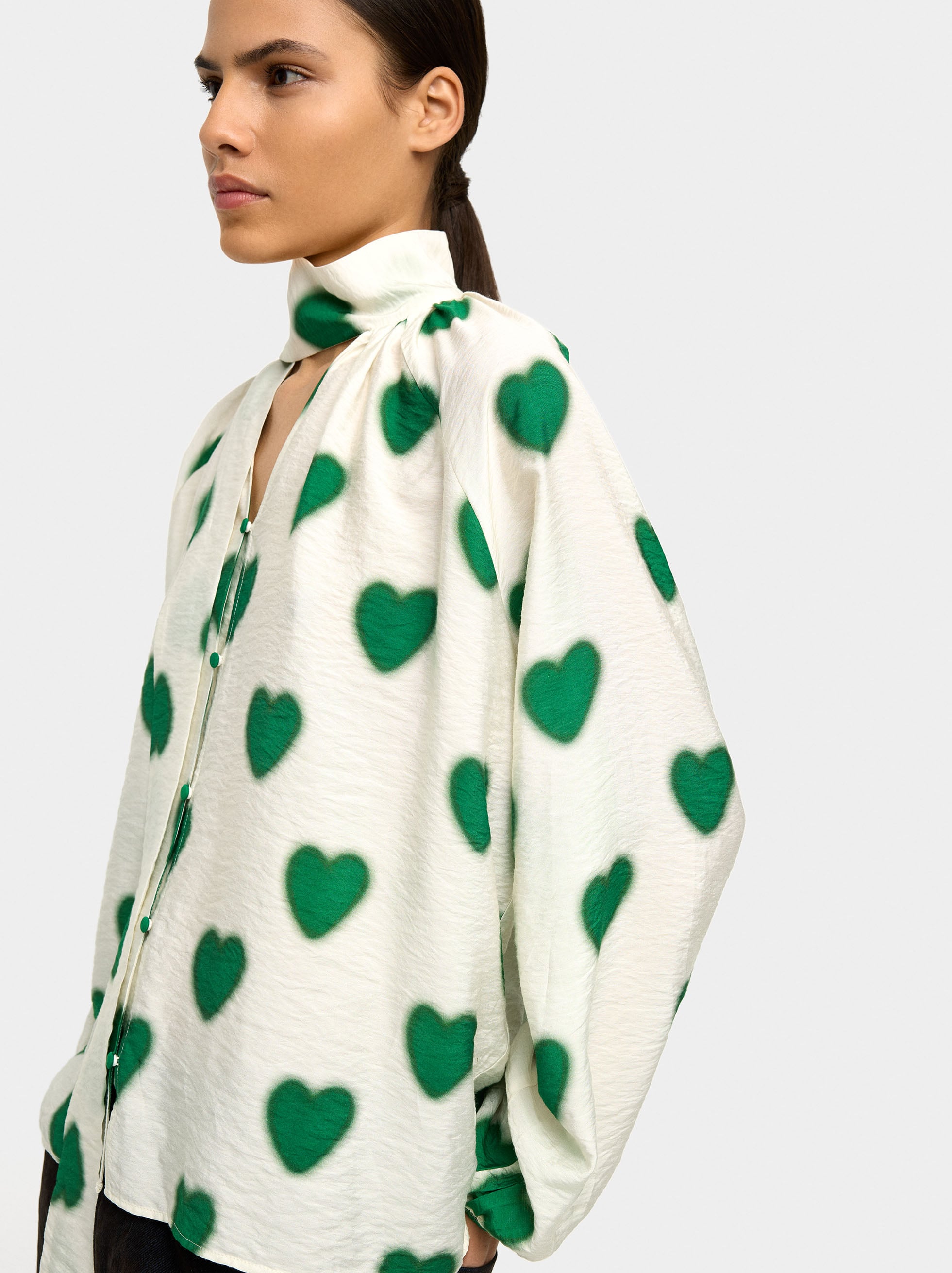 Blusa Con Corazones