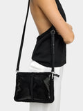 Bolso Bandolera Bordes Efecto Pelo