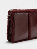Bolso Bandolera Bordes Efecto Pelo