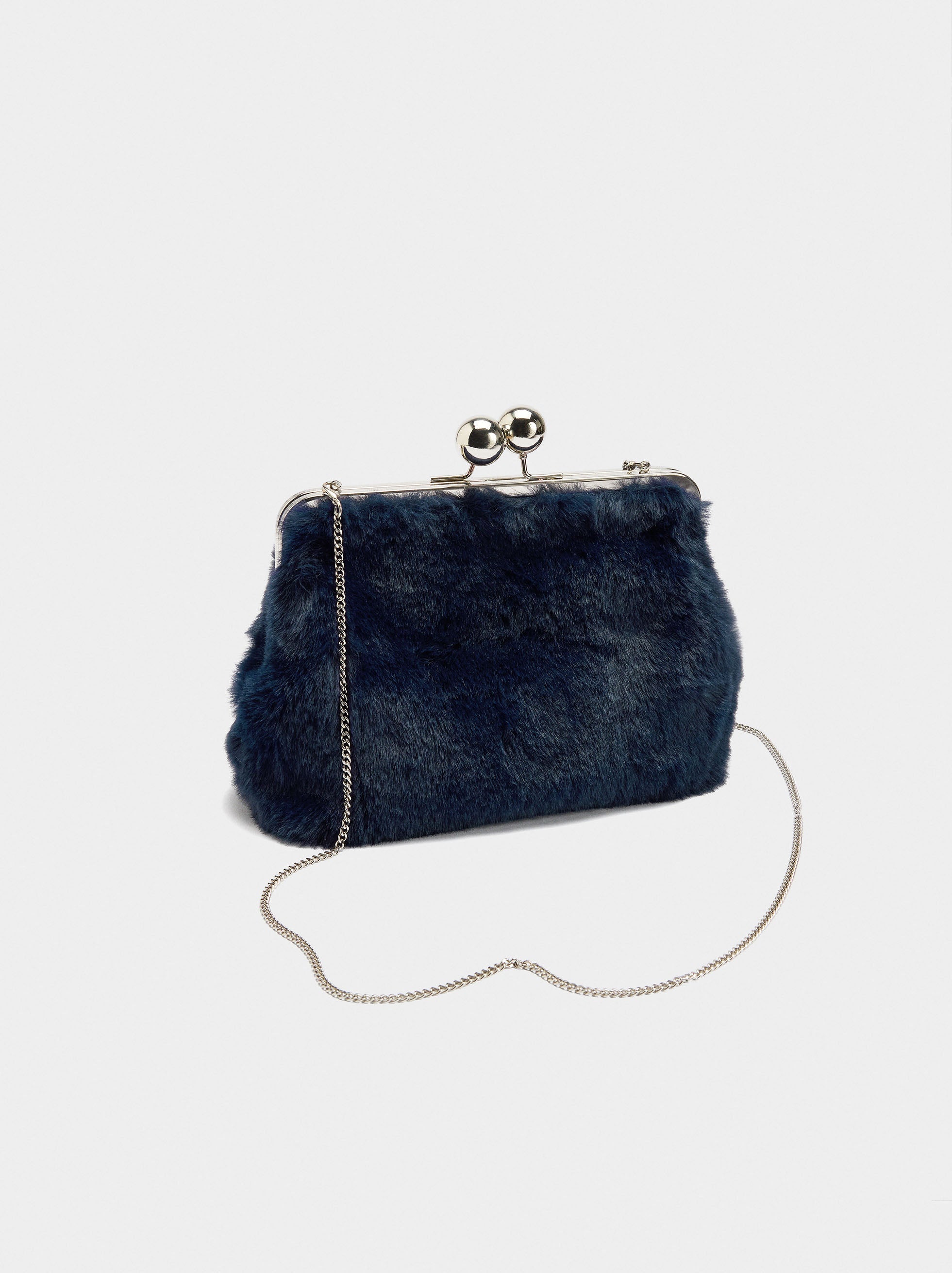Bolso De Fiesta Efecto Pelo
