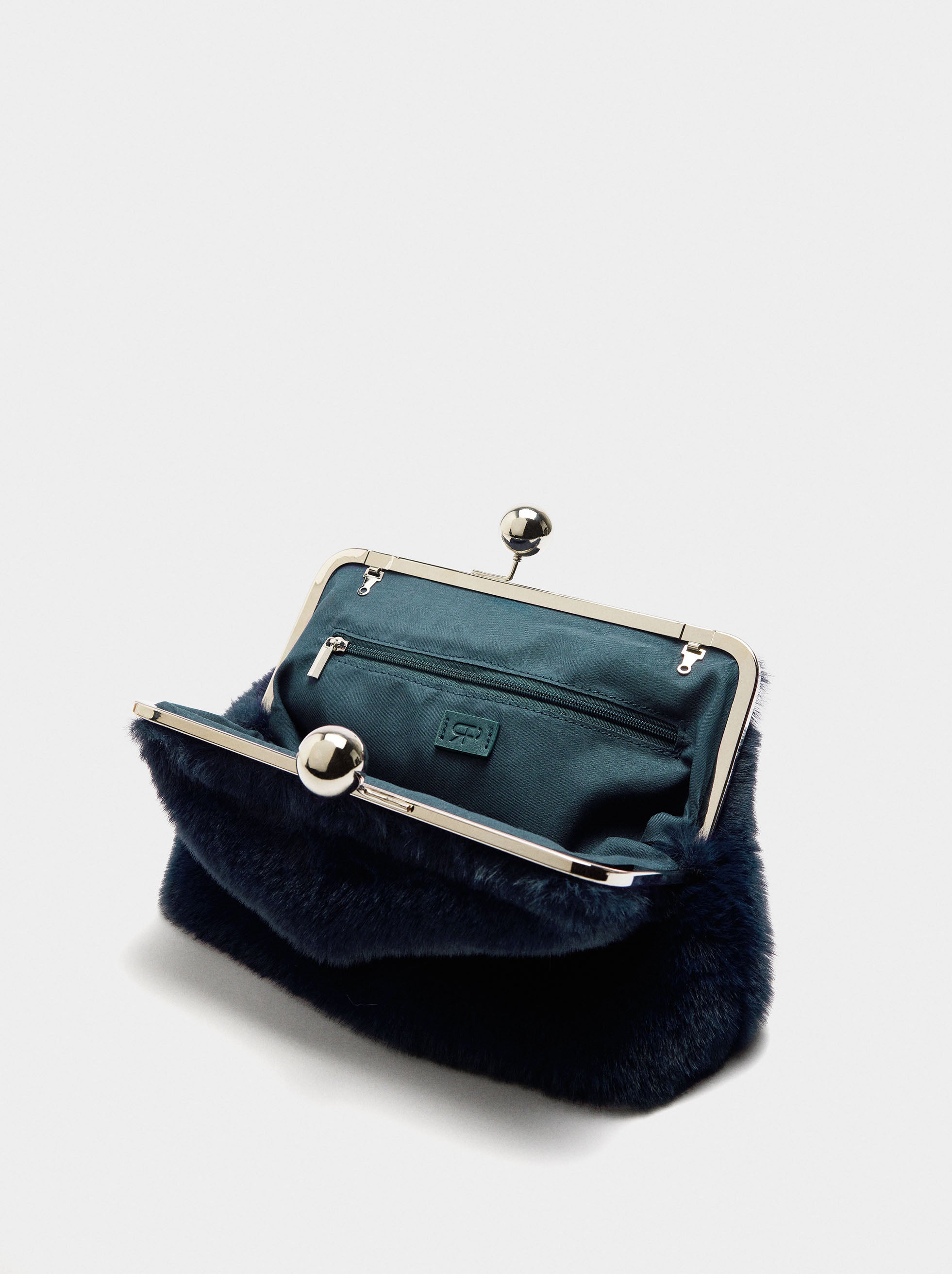 Bolso De Fiesta Efecto Pelo