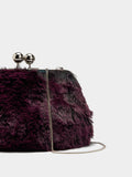 Bolso De Fiesta Efecto Pelo