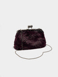 Bolso De Fiesta Efecto Pelo