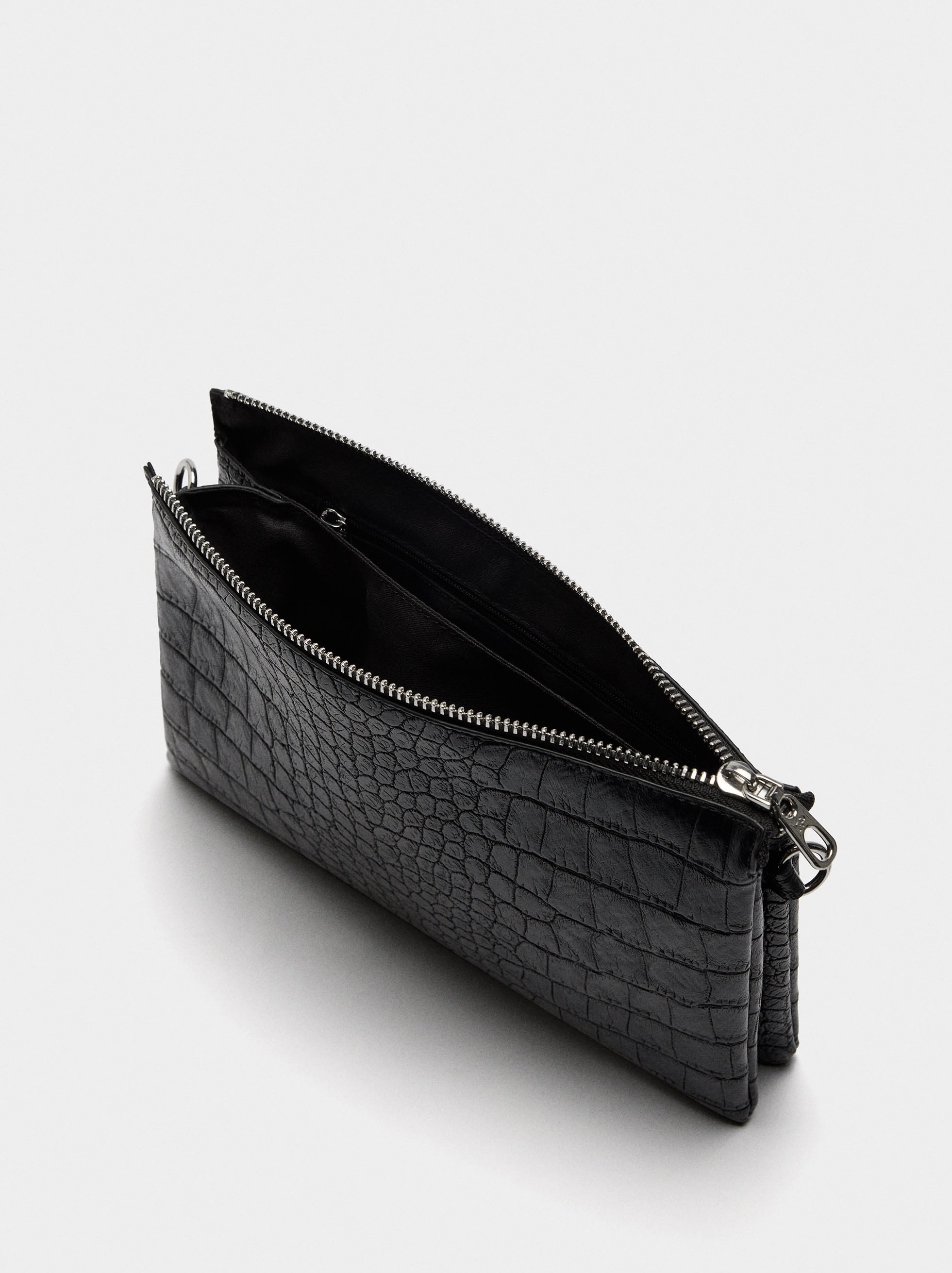 Bolso Bandolera Con Grabado Animal