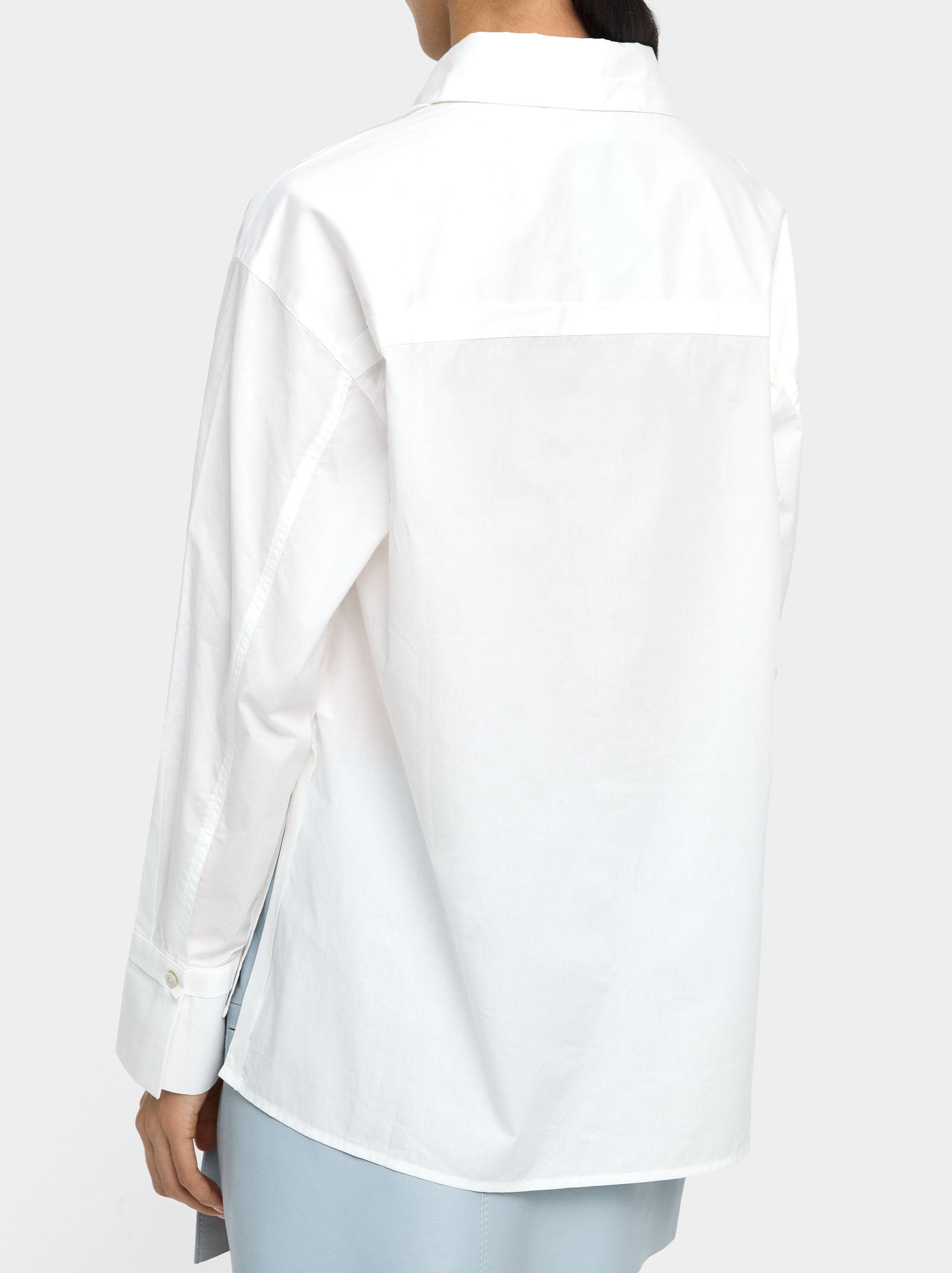 Camisa De Manga Larga 100% Algodón