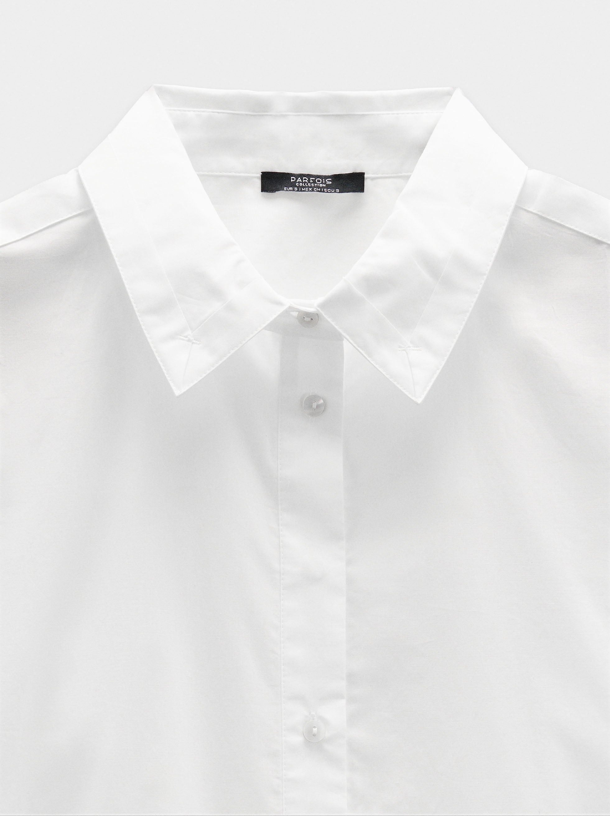 Camisa De Manga Larga 100% Algodón
