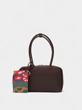 Bolso Bowling De Nylon Con Colgante