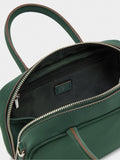 Bolso Bowling De Textura Suave