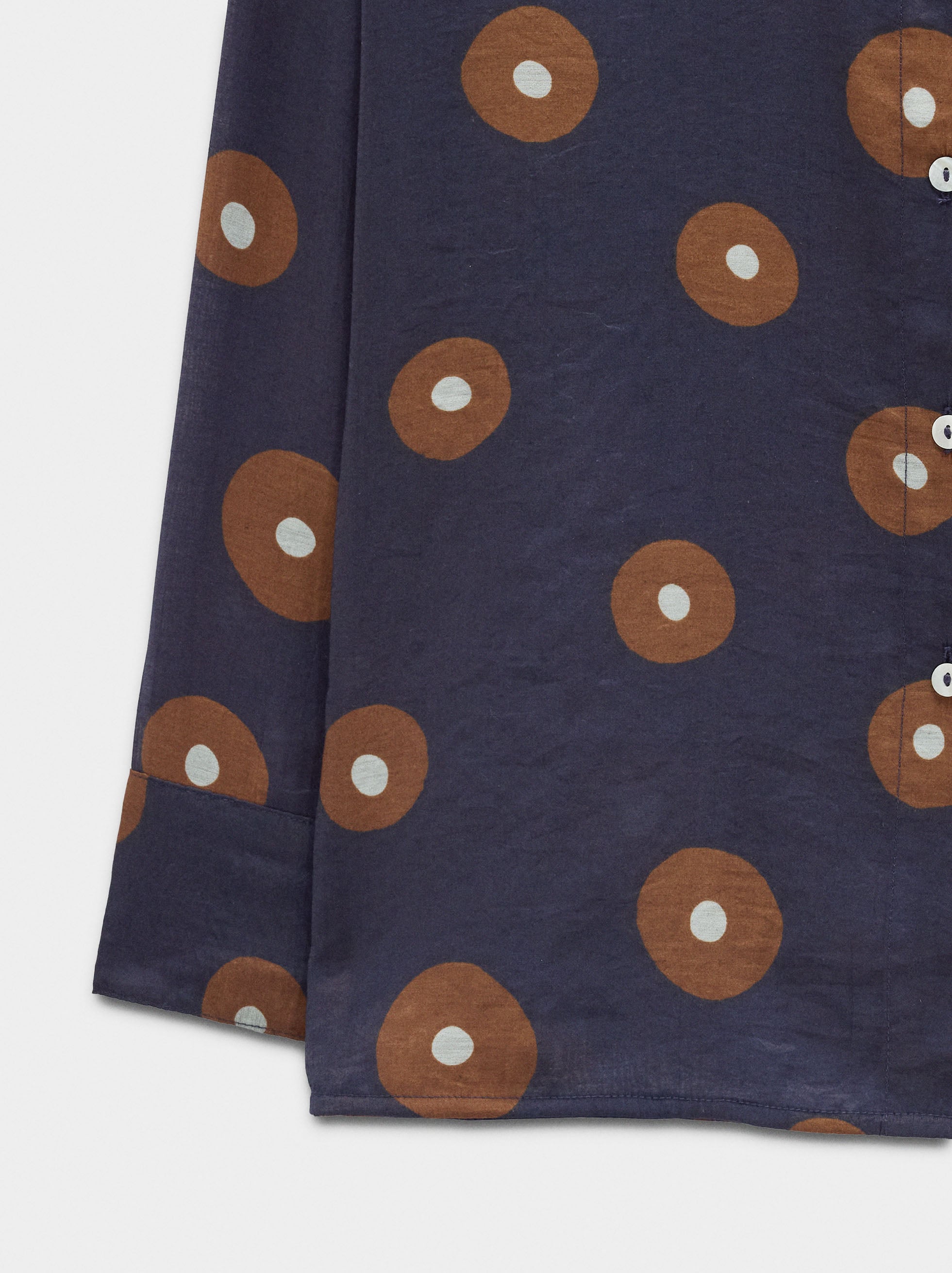Camisa Estampado De Círculos