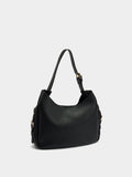 Bolso De Hombro Con Hebillas Laterales