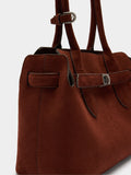 Bolso Tote Con Cinturón