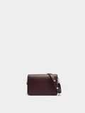 Bolso Bandolera Liso Con Solapa