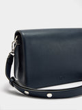 Bolso Bandolera Liso Con Solapa