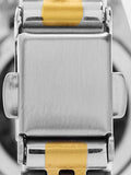 Reloj Bicolor Pulsera De Acero Inoxidable