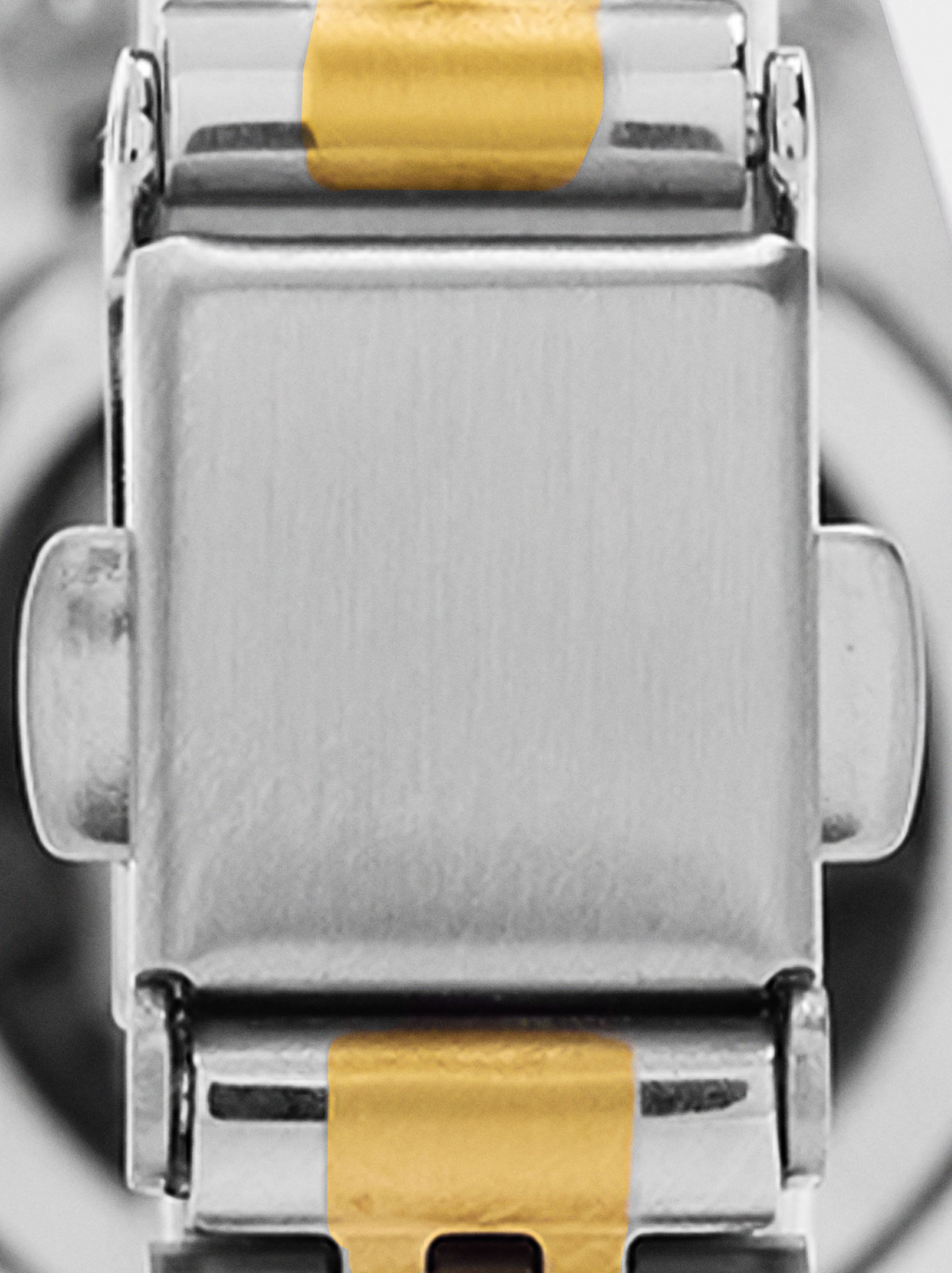 Reloj Bicolor Pulsera De Acero Inoxidable