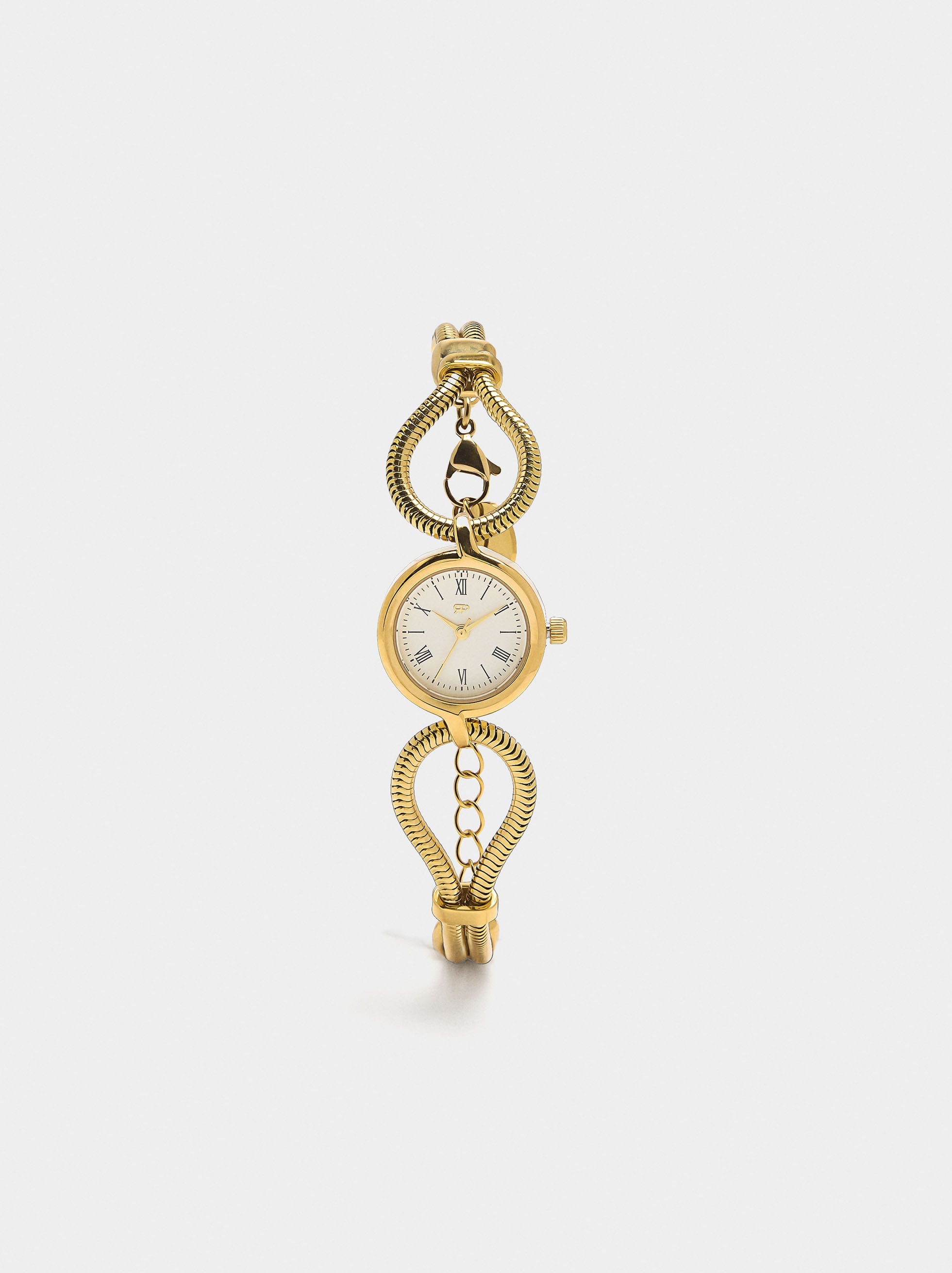 Reloj Con Pulsera De Cadena De Serpiente