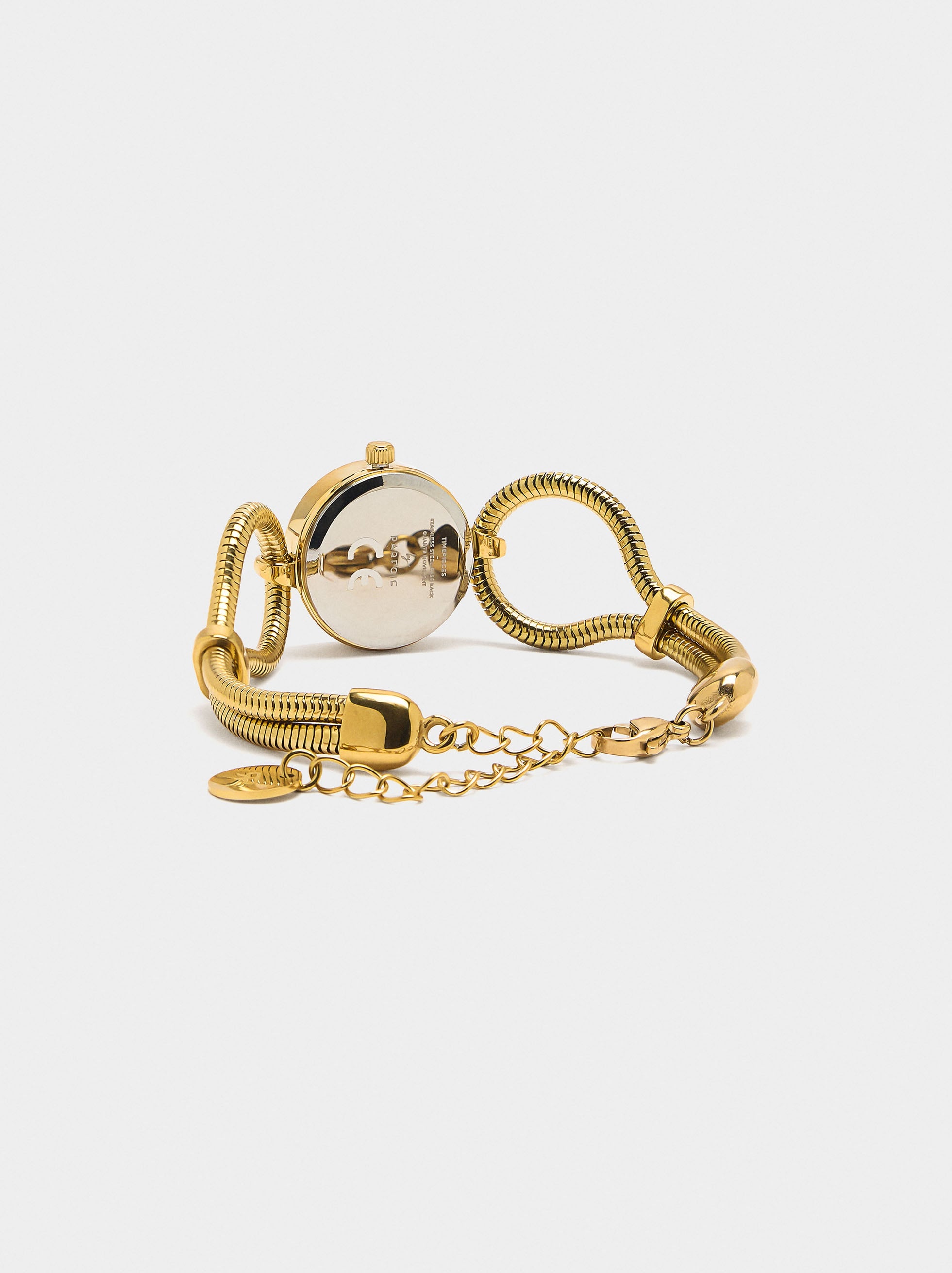 Reloj Con Pulsera De Cadena De Serpiente