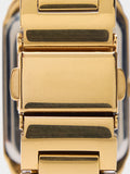 Reloj Rectangular Pulsera De Acero Inoxidable