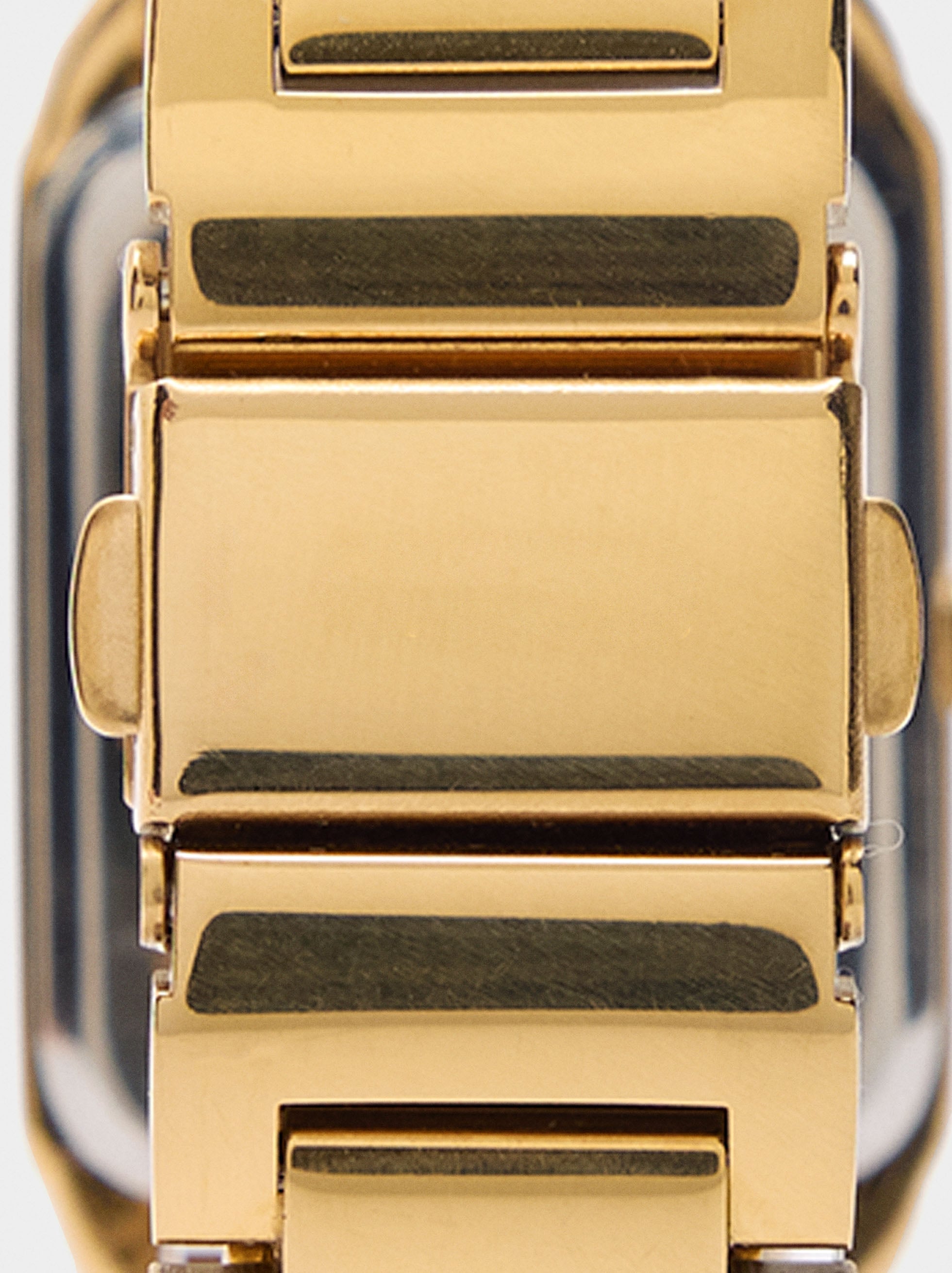 Reloj Rectangular Pulsera De Acero Inoxidable