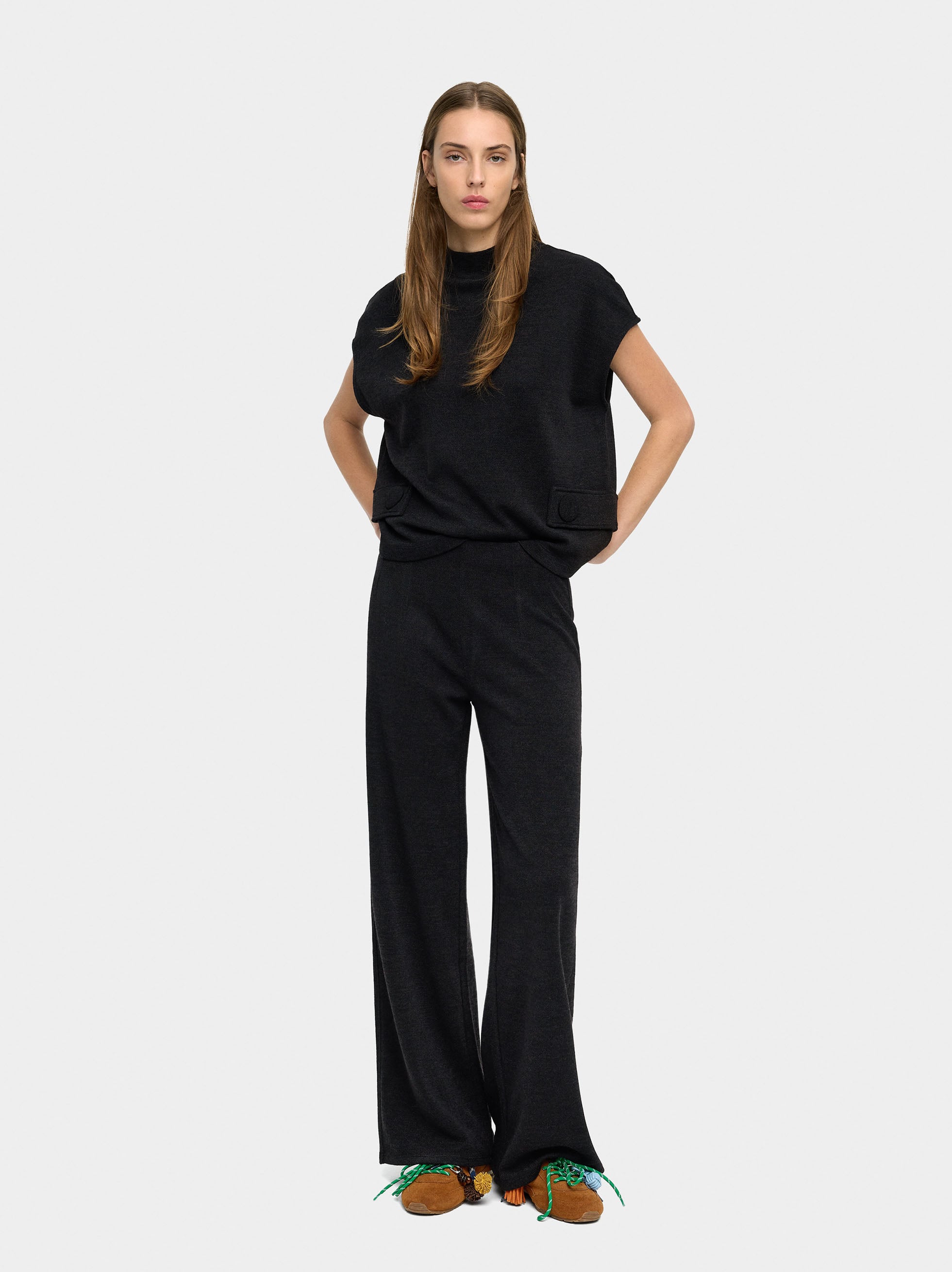 Pantalón De Cintura Elástica