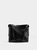 Bolso De Hombro Efecto Craquelado