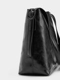 Bolso De Hombro Efecto Craquelado