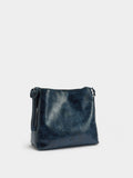 Bolso De Hombro Efecto Craquelado