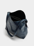 Bolso De Hombro Efecto Craquelado