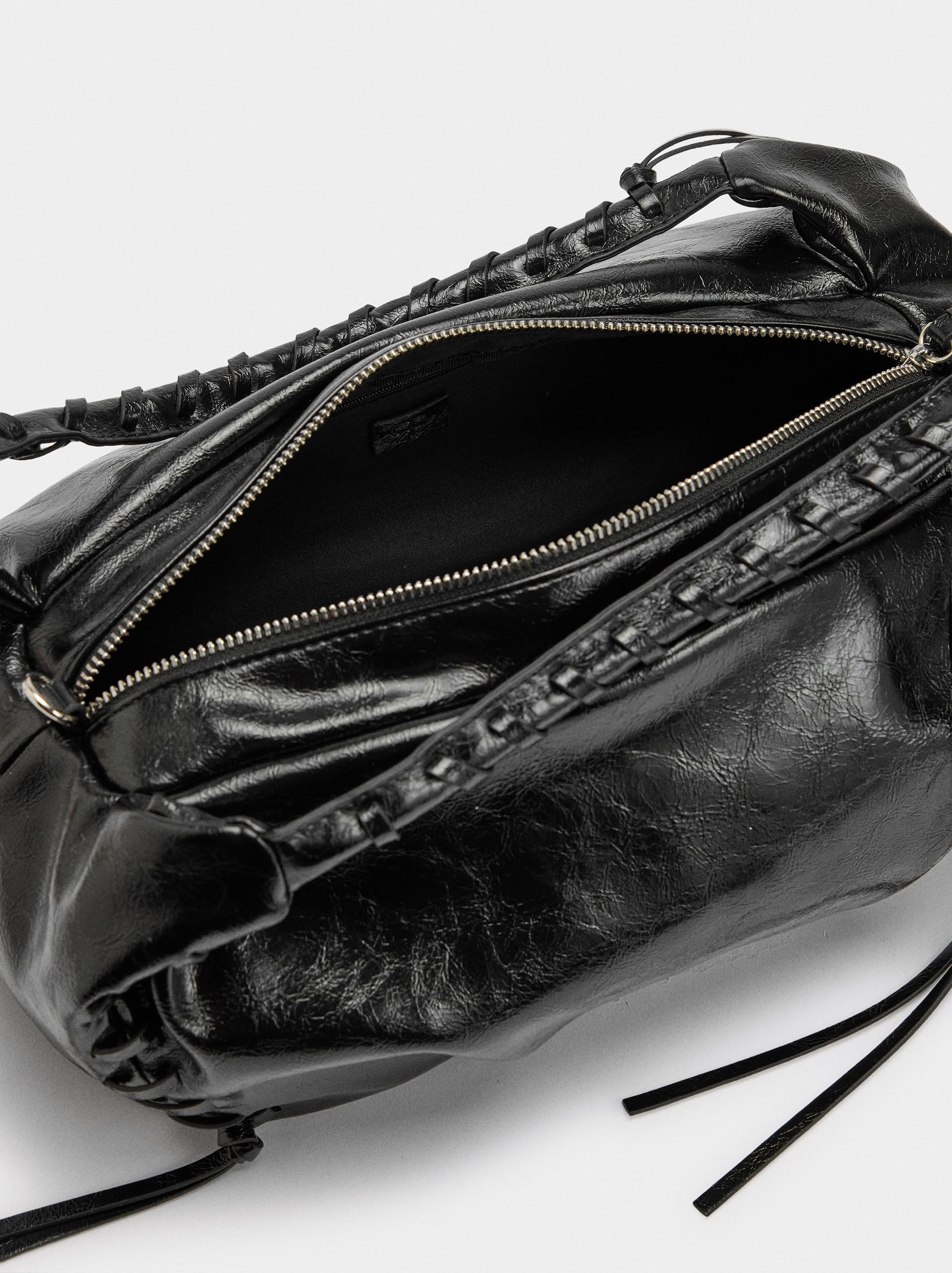 Bolso De Mano De Charol