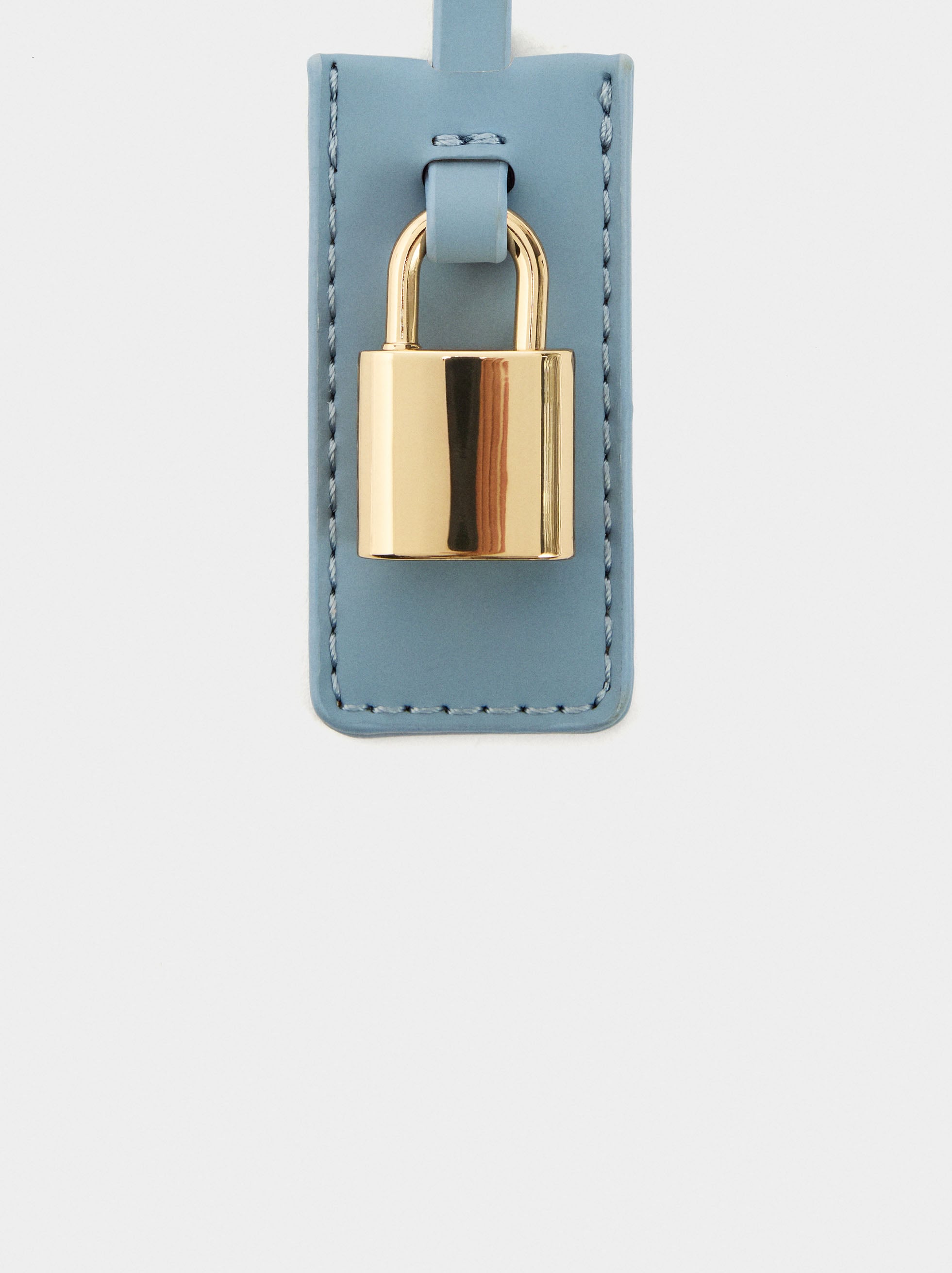 Bolso Tote Con Penduro