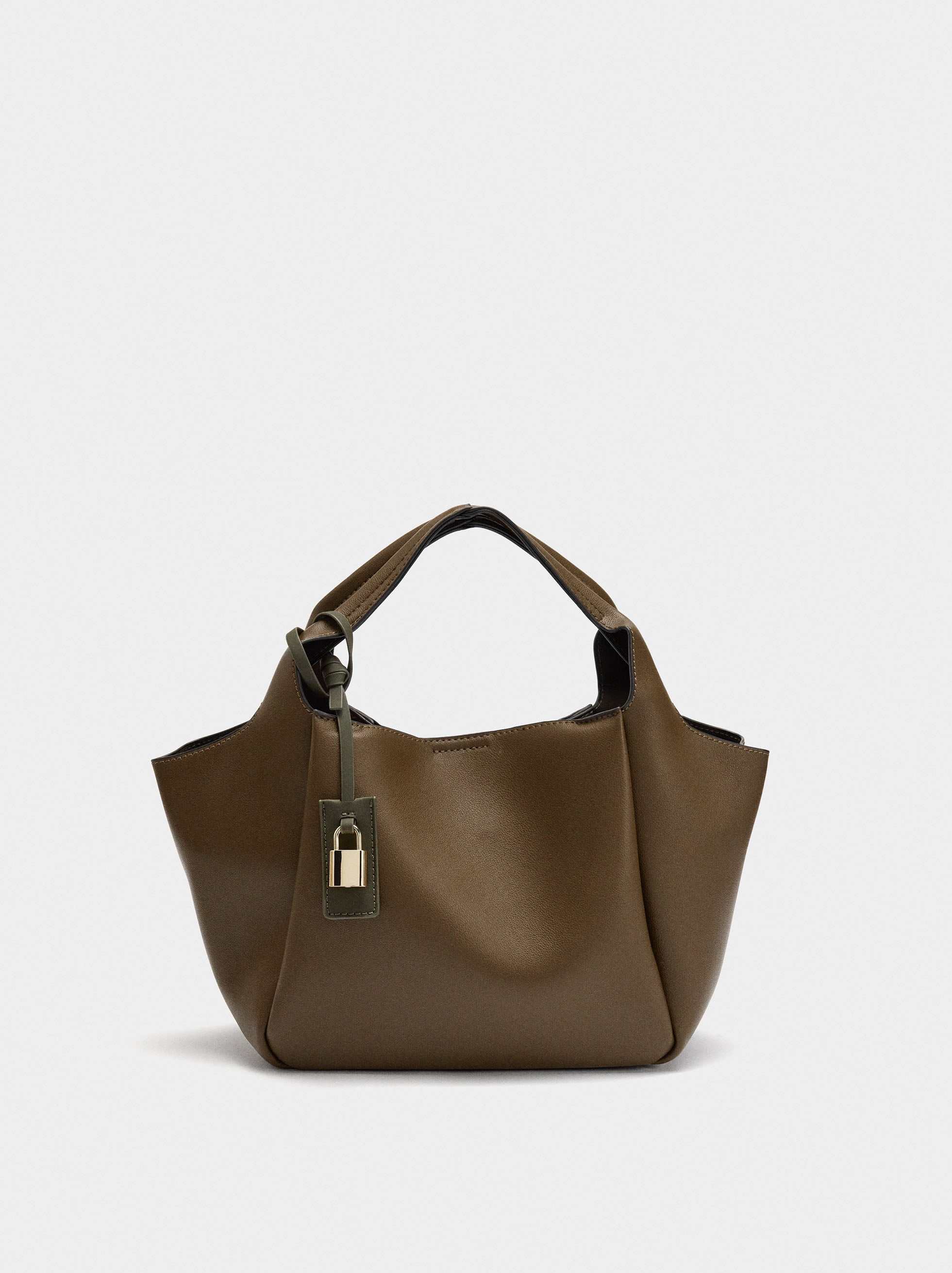 Bolso Tote Con Penduro