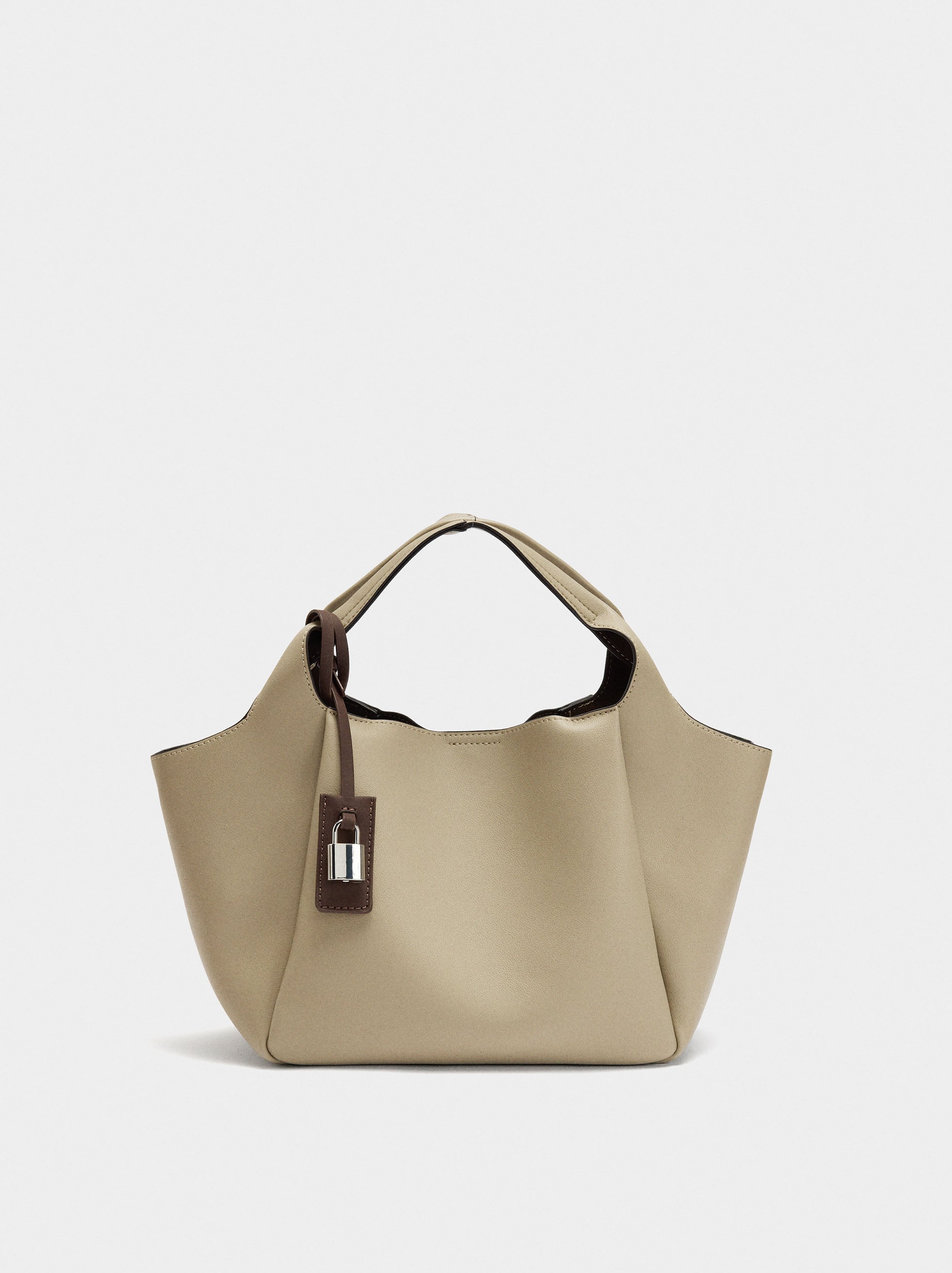 Bolso Tote Con Penduro