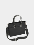 Bolso Tote De Nylon Con Colgante