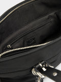 Bolso Tote De Nylon Con Colgante
