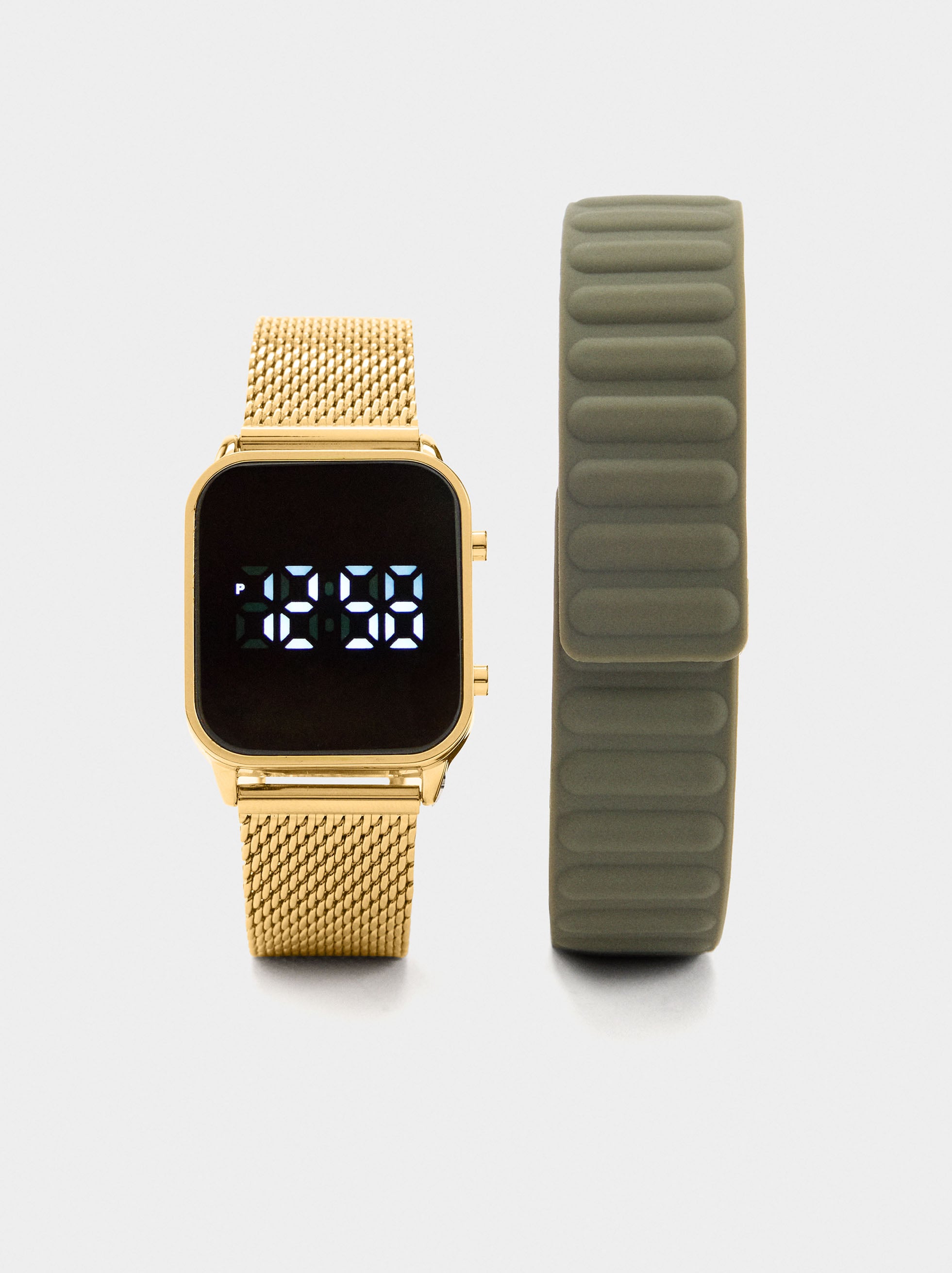 Reloj Digital Con Correas Intercambiables