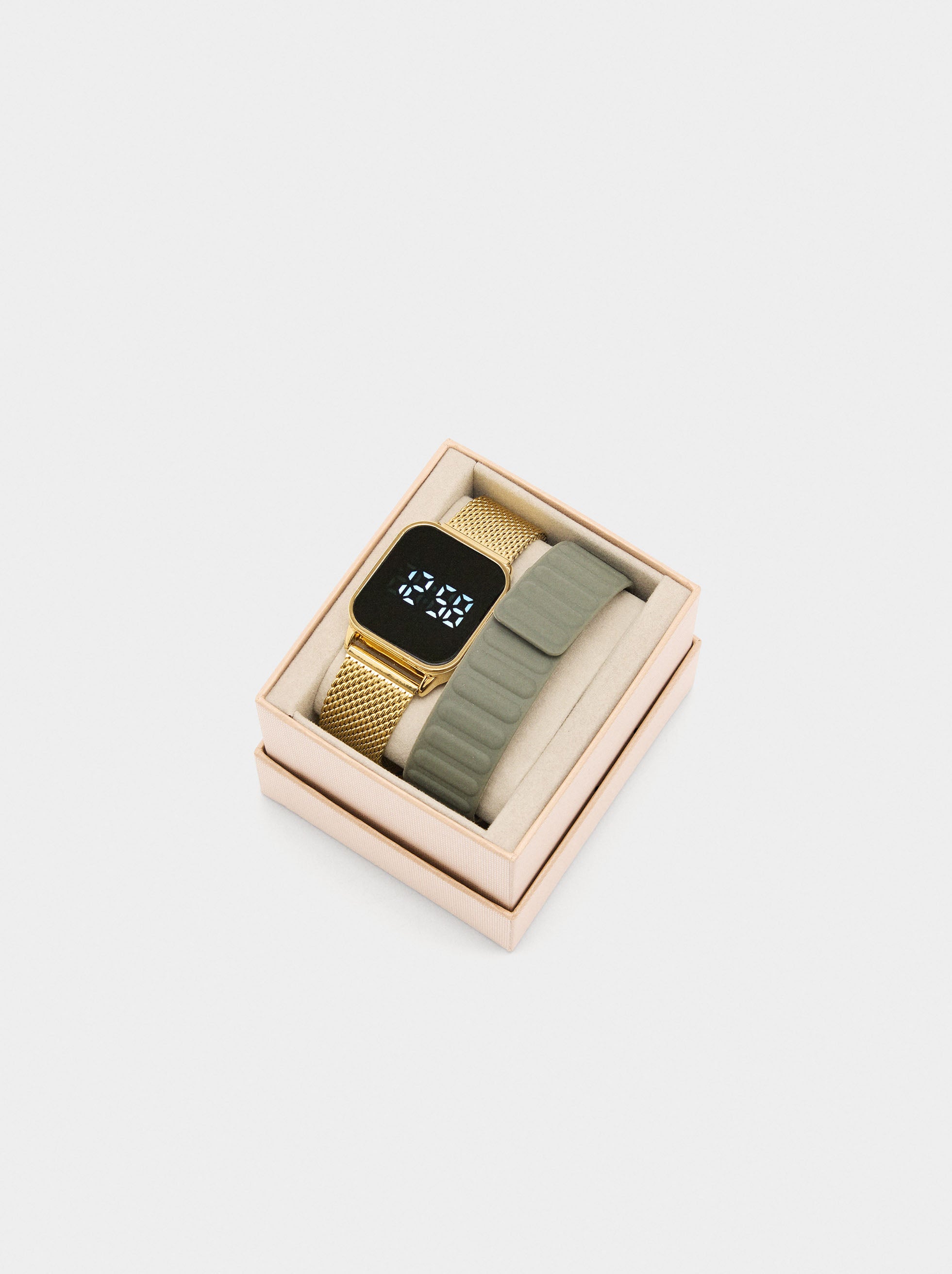 Reloj Digital Con Correas Intercambiables