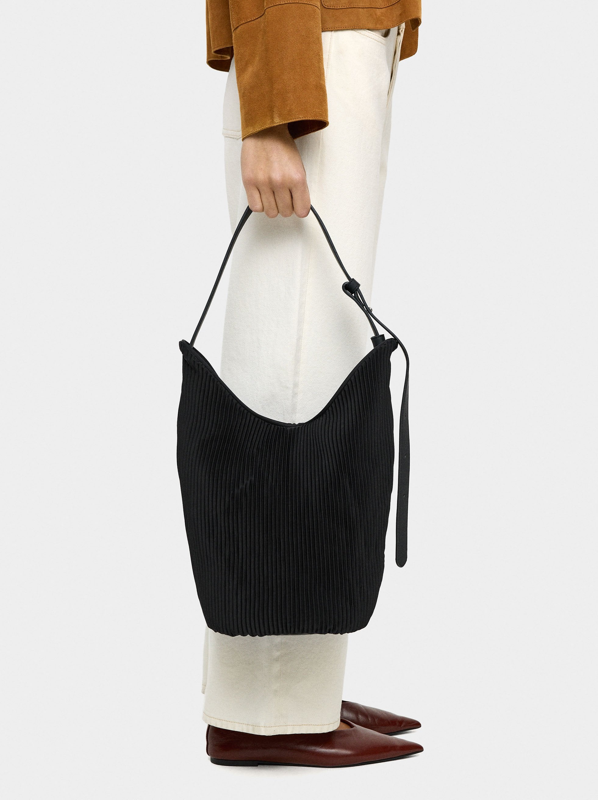 Bolso De Hombro De Nylon Bolso Interior