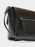 Bolso Bandolera Con Solapa Color Block