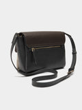 Bolso Bandolera Con Solapa Color Block