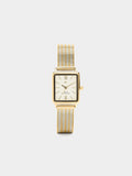 Reloj Pulsera De Punto Bicolor De Acero