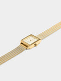 Reloj Pulsera De Punto Bicolor De Acero