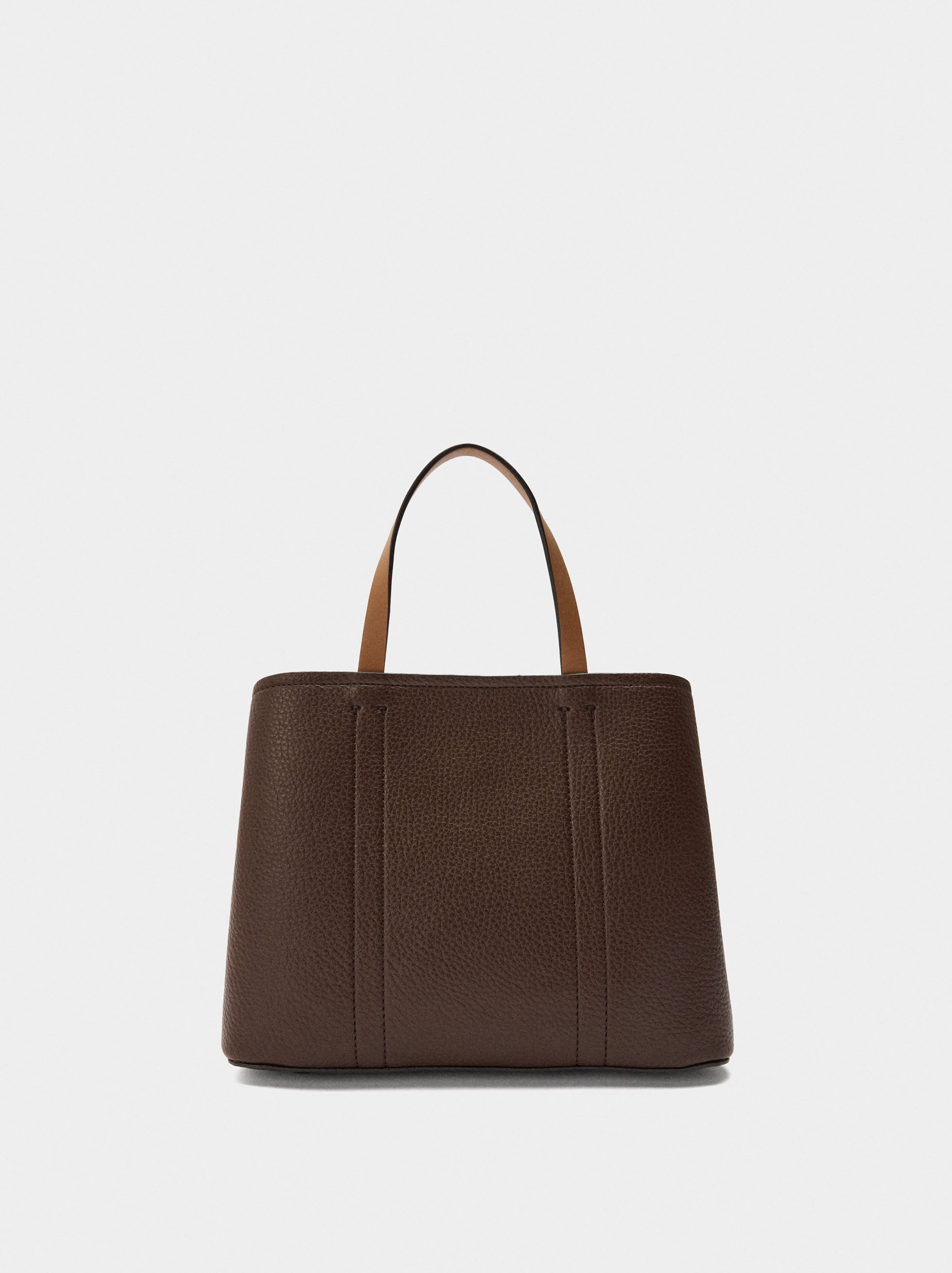 Bolso Tote De Color Block