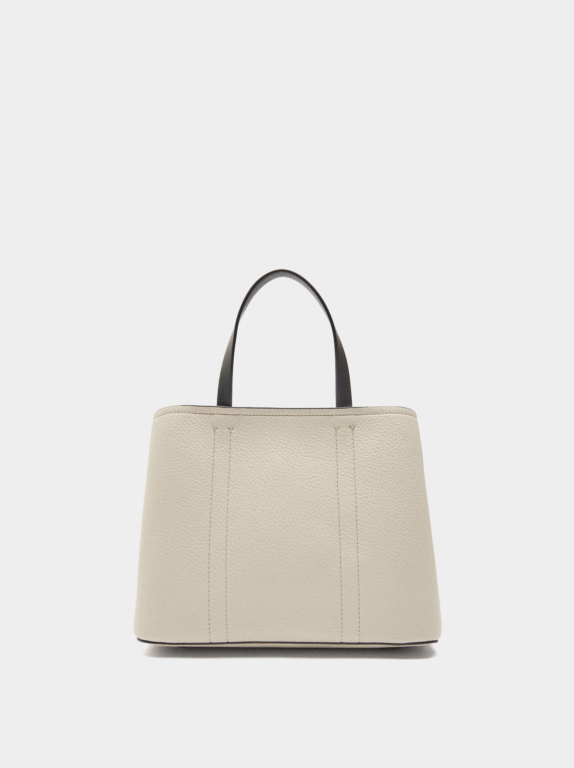 Bolso Tote De Color Block