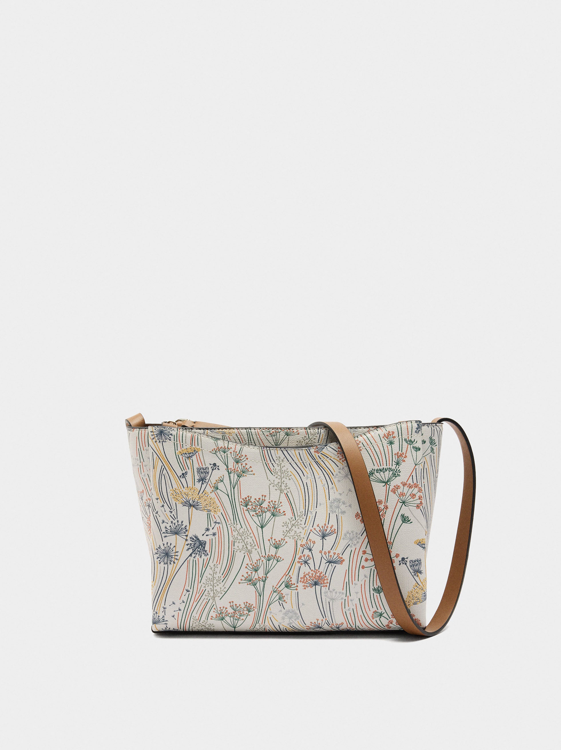 Bolso Bandolera Estampado Floral