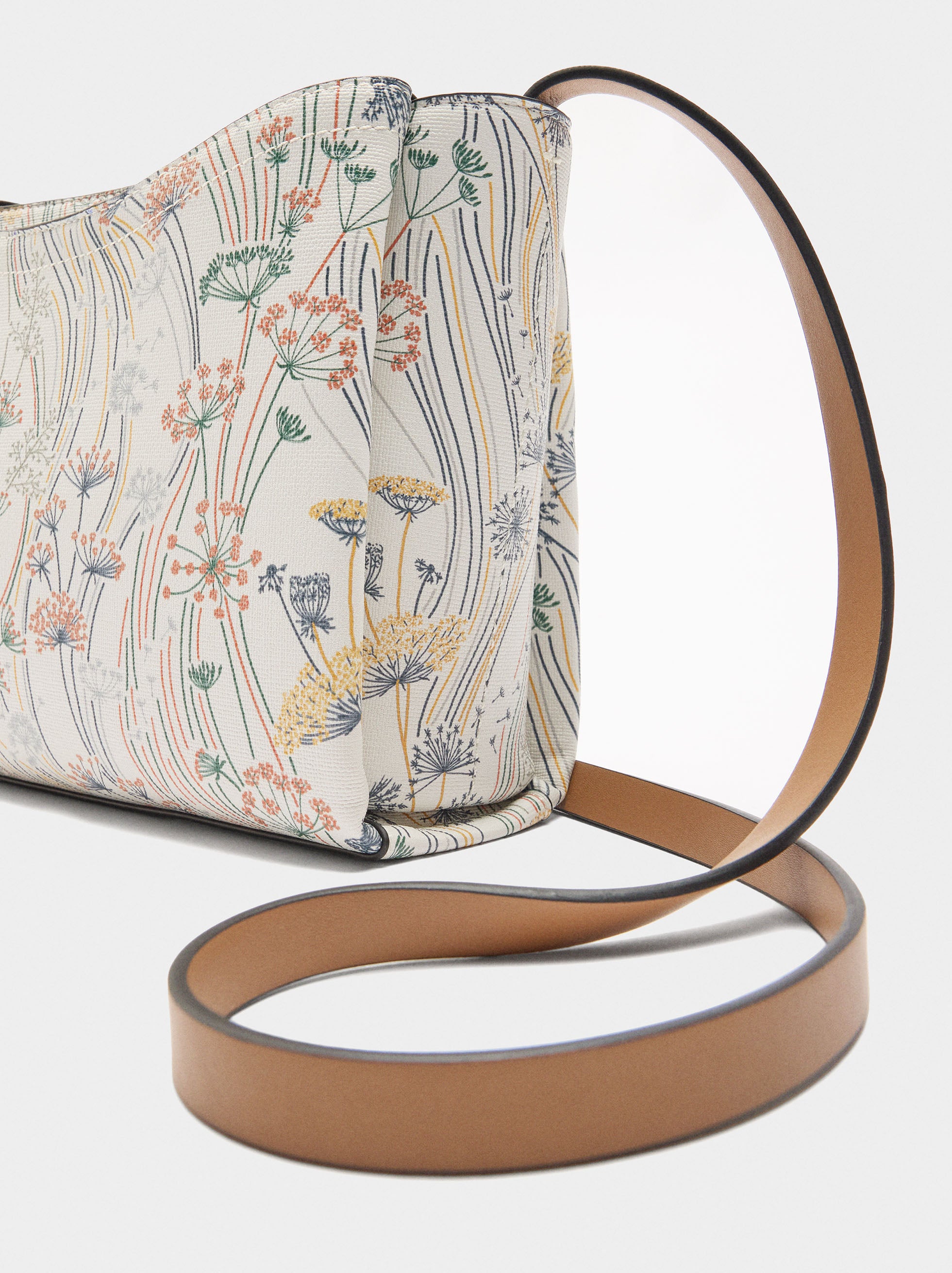 Bolso Bandolera Estampado Floral