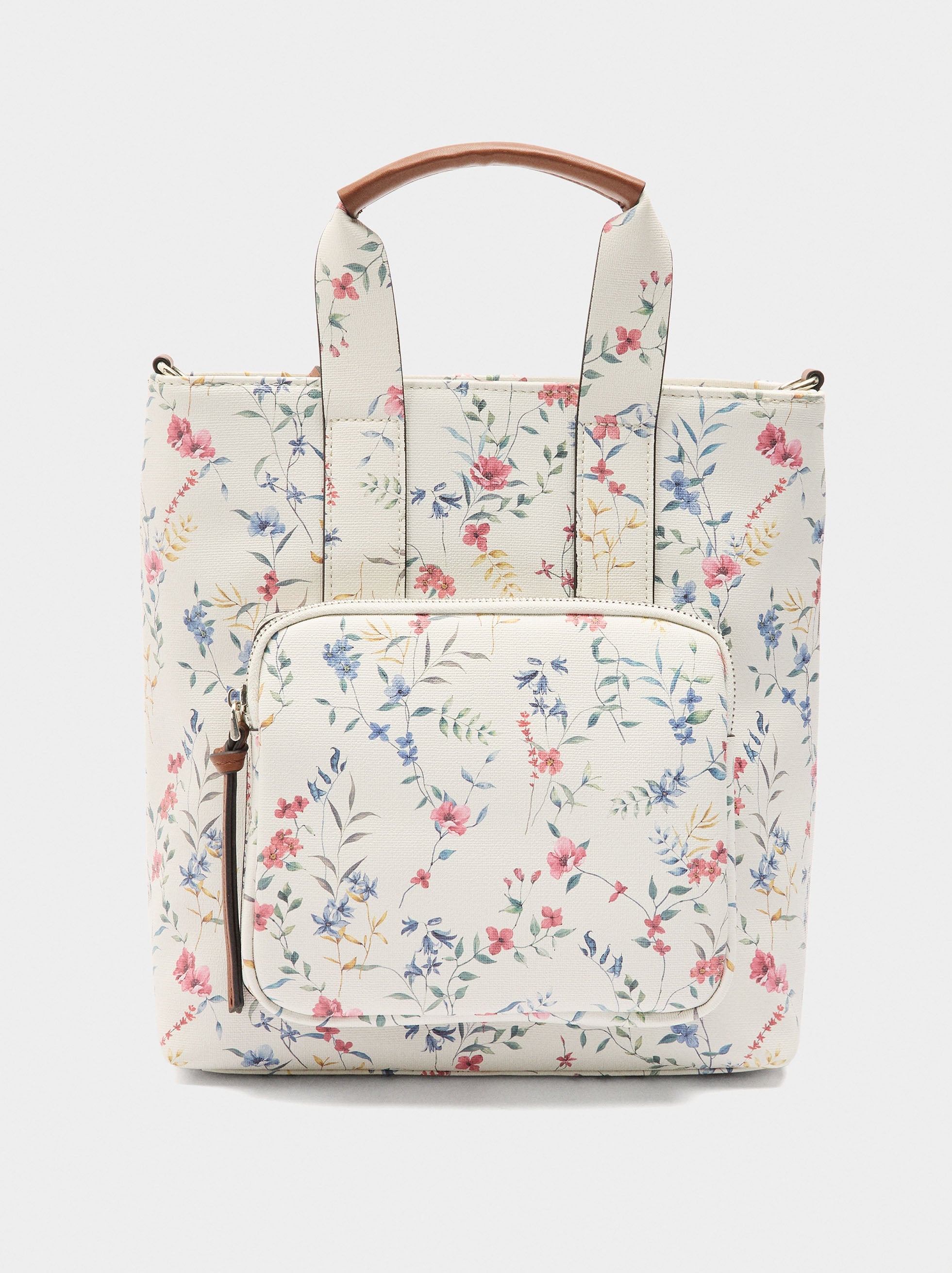 Mochila Estampado Floral