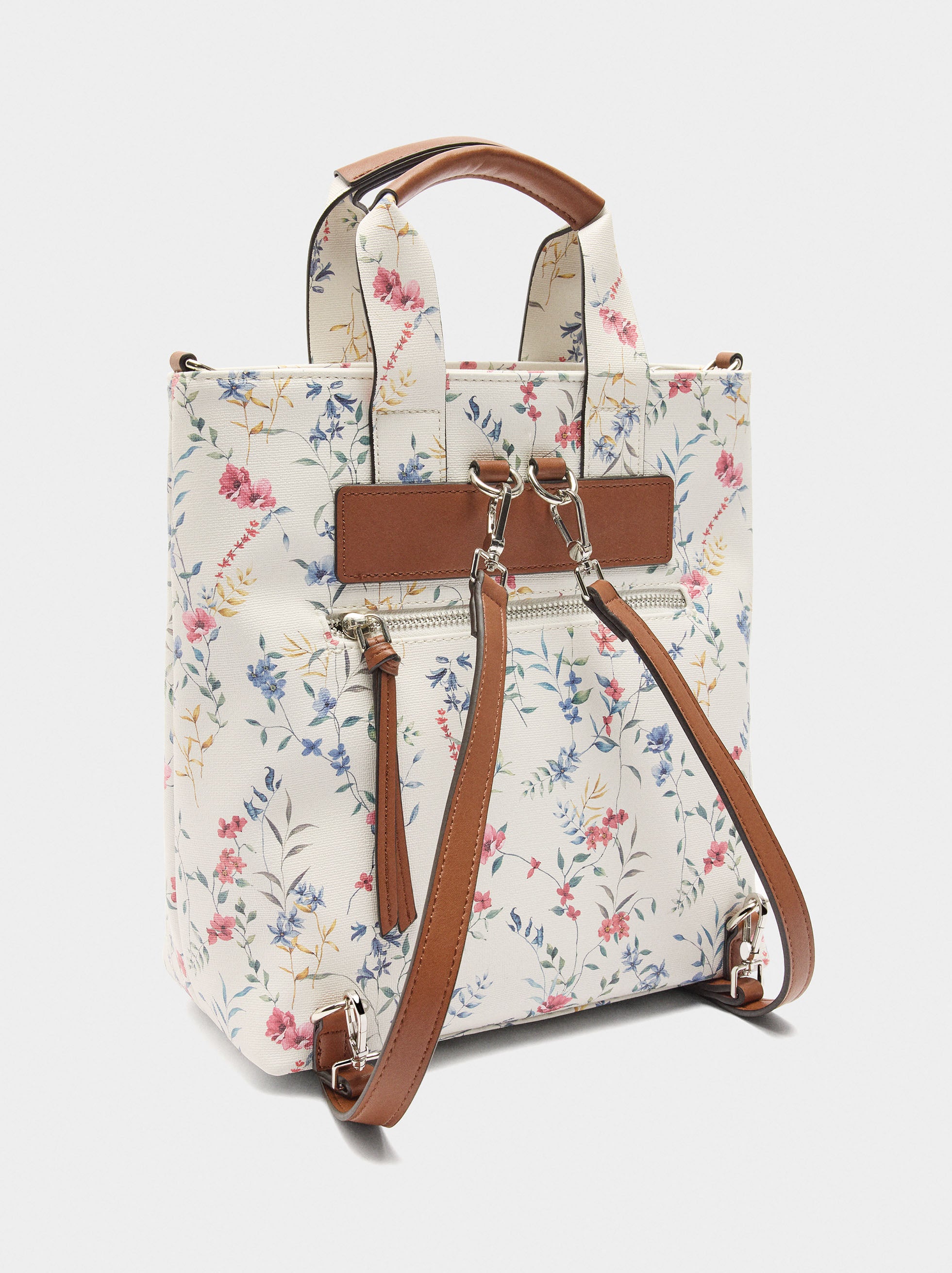 Mochila Estampado Floral