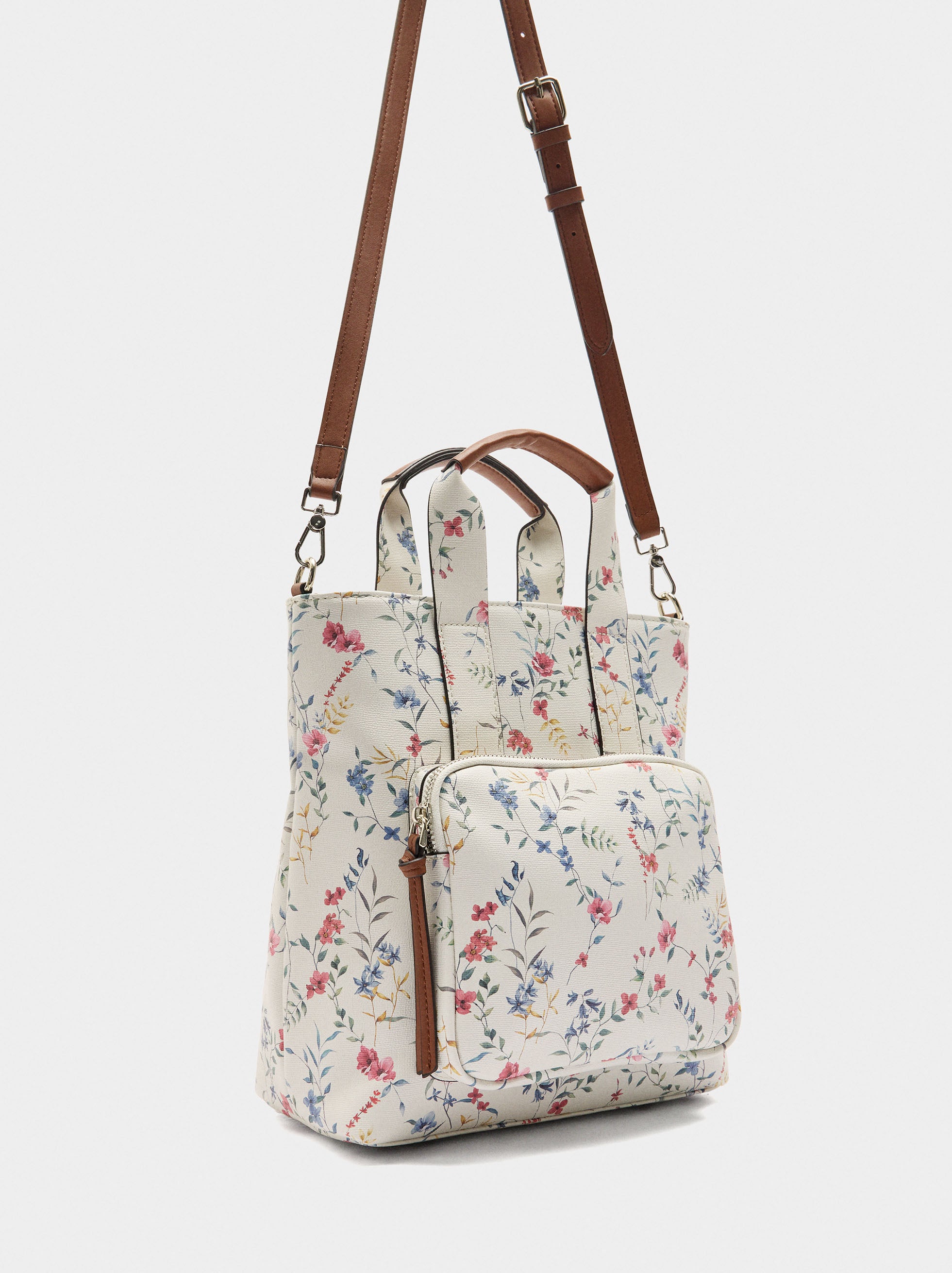 Mochila Estampado Floral