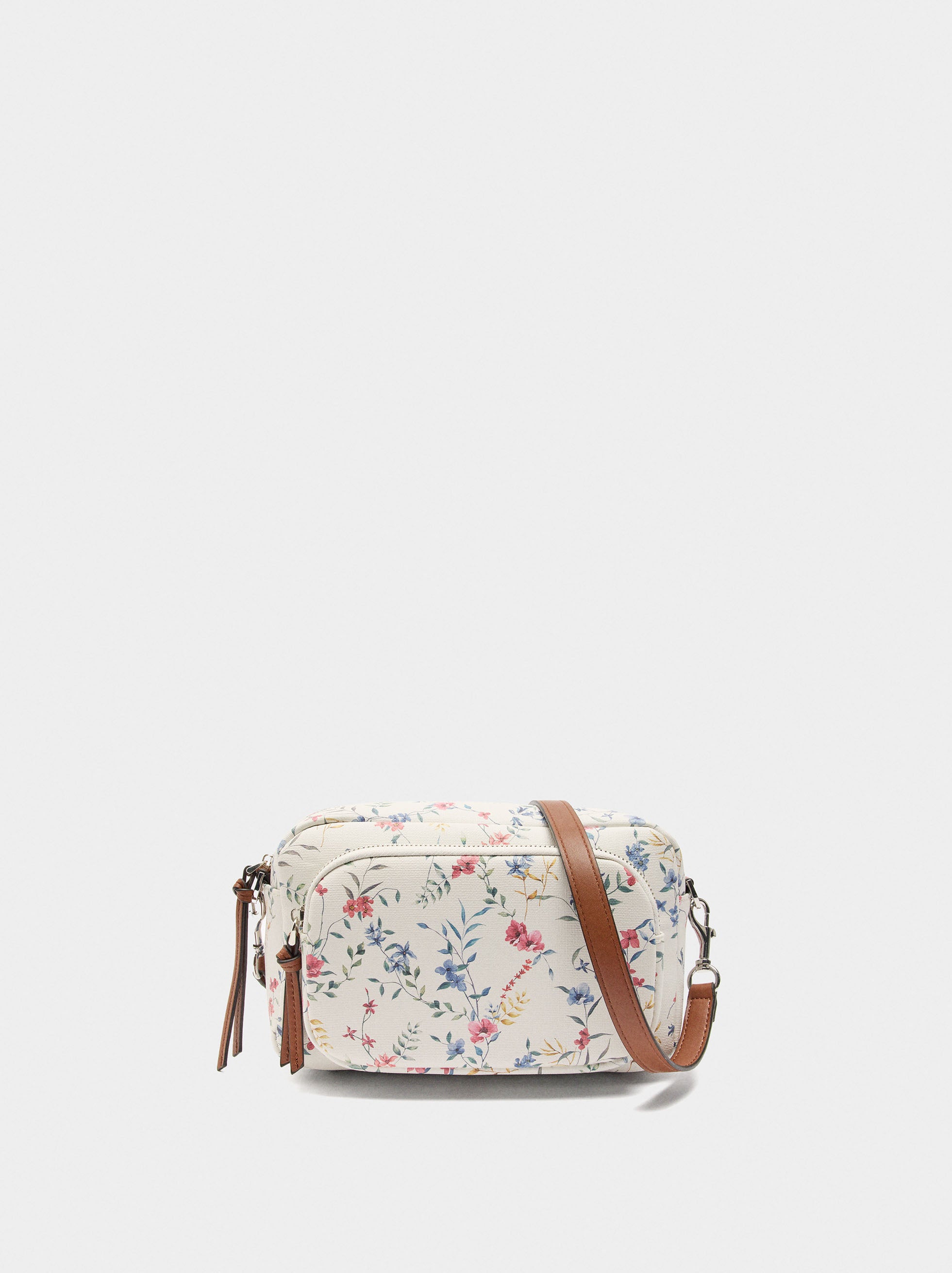 Bolso Bandolera Estampado Floral
