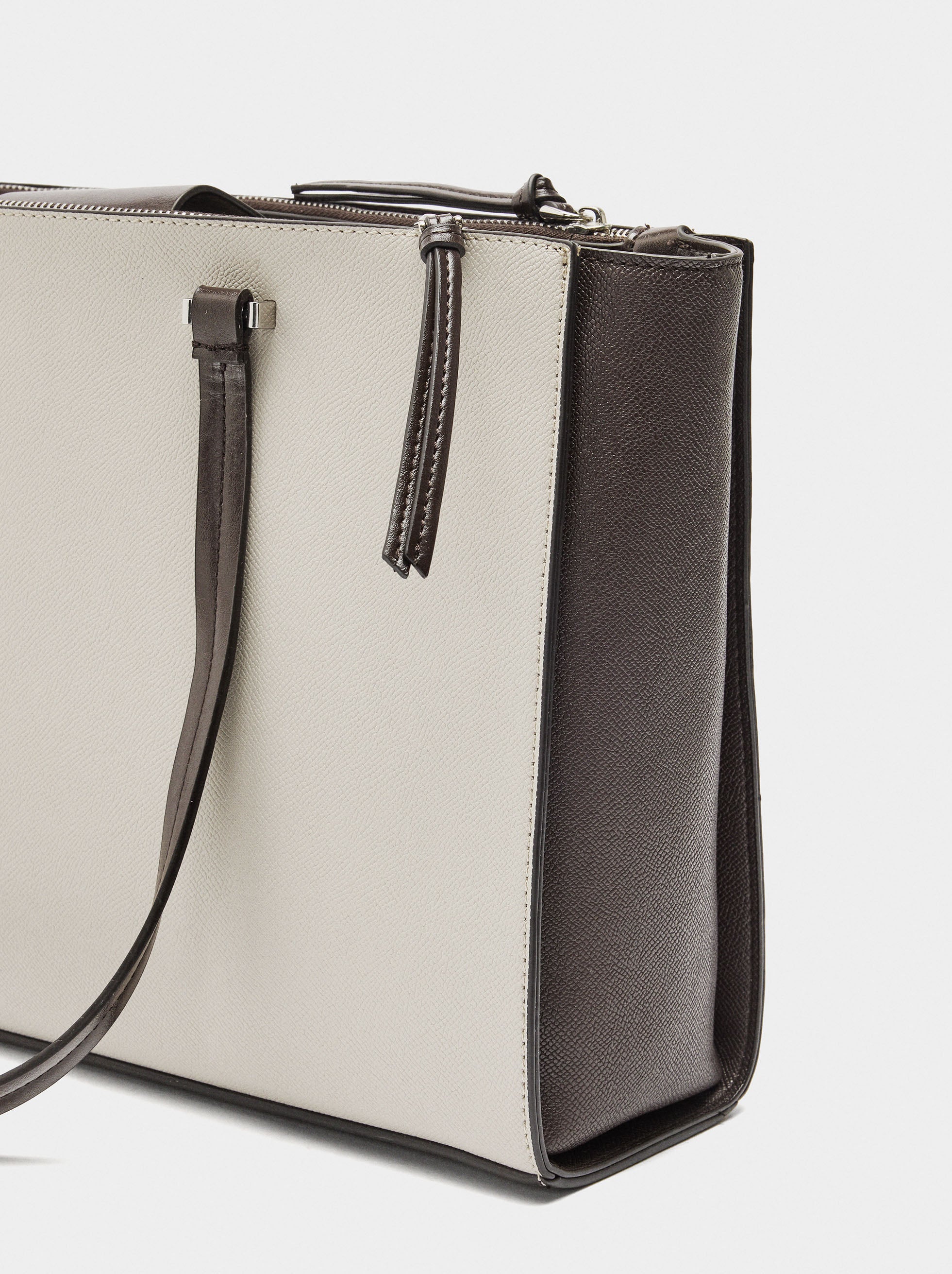Bolso Shopper Color Block